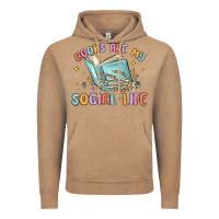 Vintage Coffee books are my social life Vintage Hoodie - MaliasSmallBusiness