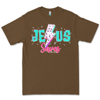Cacao jesus saves Premium Tee - JahusDesignShop