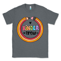 Charcoal Heather kinder crew Classic Tee - MaliasSmallBusiness