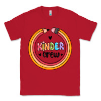 Red kinder crew Classic Tee - MaliasSmallBusiness