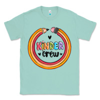 Seafoam kinder crew Classic Tee - MaliasSmallBusiness