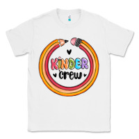 White kinder crew Classic Tee - MaliasSmallBusiness