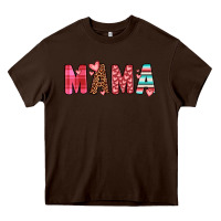 Chocolate Brown mama Heavy Core Tee - JahusDesignShop