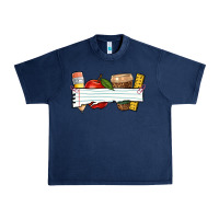 Navy teacher custom Urban Heavy Tee - NancyCooperArtShop
