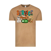 Vintage Camel service mode on Vintage Tee - NancyCooperArtShop