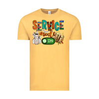 Vintage Mustard service mode on Vintage Tee - NancyCooperArtShop