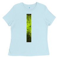 Baby Blue Halloween Key Fob Ladies Tee - BundleAndBundleShop