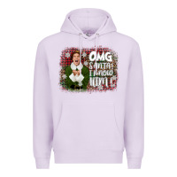 Lilac the elf omg santa Premium Hoodie - CowGirlArtShop