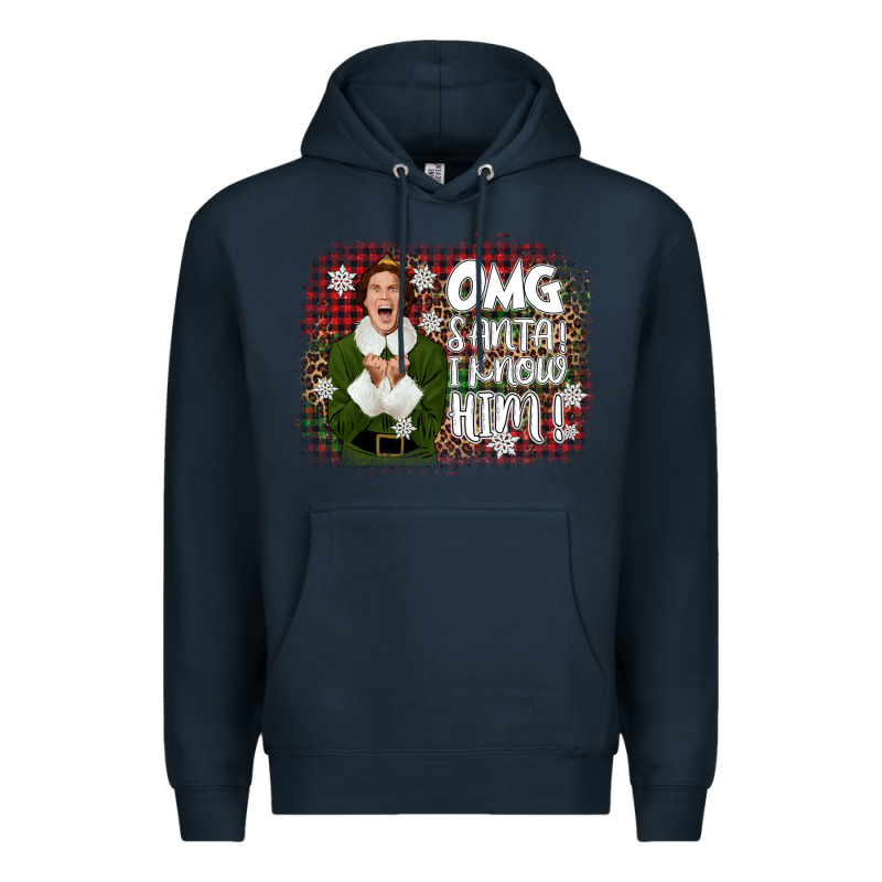 The Elf Omg Santa Premium Hoodie by CowGirlArtShop | Teevron