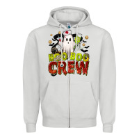 Dove Grey Boo Boo Crew Nurse Zipper Hoodie - texasbilliewilder