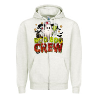 Oatmeal Heather Boo Boo Crew Nurse Zipper Hoodie - texasbilliewilder