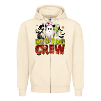 Sandshell Boo Boo Crew Nurse Zipper Hoodie - texasbilliewilder
