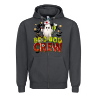 Smoke Boo Boo Crew Nurse Zipper Hoodie - texasbilliewilder
