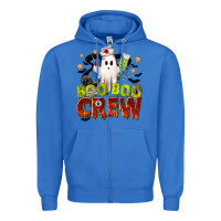 True Royal Boo Boo Crew Nurse Zipper Hoodie - texasbilliewilder
