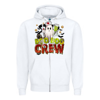 White Boo Boo Crew Nurse Zipper Hoodie - texasbilliewilder
