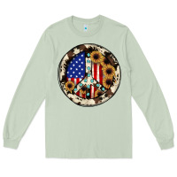 Matcha Peace sign Long Sleeve Tee - JahusDesignShop