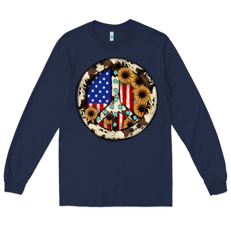 Peace Sign Long Sleeve Tee by JahusDesignShop | Teevron