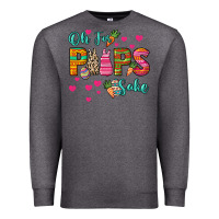 Charcoal Heather Oh for peeps sake Easter Day Premium Sweatshirt - HowdyJamesFarm