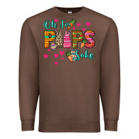 Chestnut Oh for peeps sake Easter Day Premium Sweatshirt - HowdyJamesFarm
