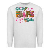 Oatmeal Heather Oh for peeps sake Easter Day Premium Sweatshirt - HowdyJamesFarm