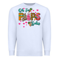 White Oh for peeps sake Easter Day Premium Sweatshirt - HowdyJamesFarm