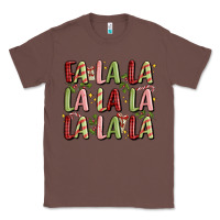 Chestnut fa la la la la la la la la Classic Tee - MaliasSmallBusiness