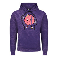 Cloud Purple brain Vintage Hoodie - MaliasSmallBusiness