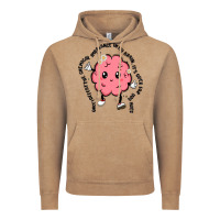 Vintage Coffee brain Vintage Hoodie - MaliasSmallBusiness