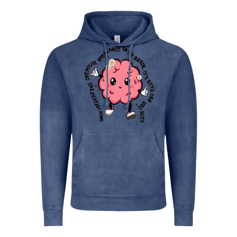 Brain Vintage Hoodie by MaliasSmallBusiness | Teevron