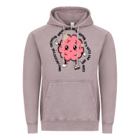 Vintage Zinc brain Vintage Hoodie - MaliasSmallBusiness