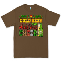 Cacao cold beer and christmas cheer with beer bottles Premium Tee - AdoDesignShop