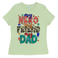 Matcha my hero my friend my dad Ladies Tee - JahusDesignShop