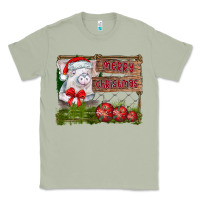 Matcha merry Christmas pig Classic Tee - CowhideDigitalArt