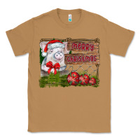 Toasted Coconut merry Christmas pig Classic Tee - CowhideDigitalArt