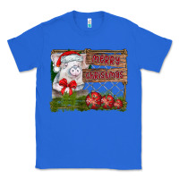 True Royal merry Christmas pig Classic Tee - CowhideDigitalArt