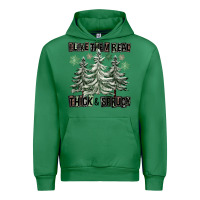 Emerald I Like Them Real Thick And Sprucy Urban Hoodie - FaDigitalArtStudio