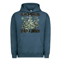 Pigment Midnight Navy I Like Them Real Thick And Sprucy Urban Hoodie - FaDigitalArtStudio