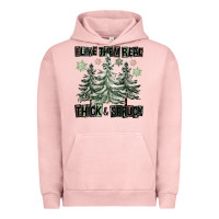 Pigment Salmon I Like Them Real Thick And Sprucy Urban Hoodie - FaDigitalArtStudio