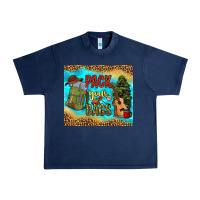 Navy pack your bags Urban Heavy Tee - NancyCooperArtShop