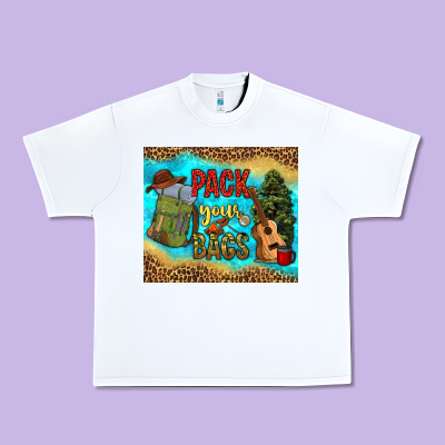 Pack Your Bags Urban Heavy Tee Designed By Nancycooperartshop