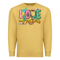 Antique Gold love my patients Premium Sweatshirt - CowGirlArtShop