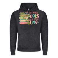 Vintage Black so many books so little time Vintage Hoodie - MaliasSmallBusiness