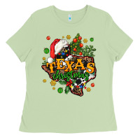 Matcha texas christmas Ladies Tee - AdoDesignShop
