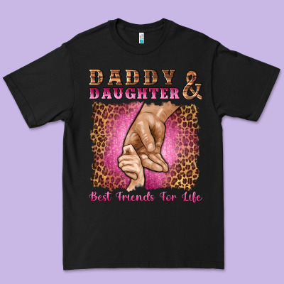 Daddy And Daughter Best Friends For Life Premium Tee Designed By Artiststas