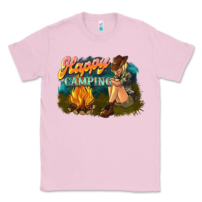 Happy Camping Classic Tee by NancyCooperArtShop | Teevron