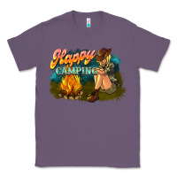 Lavender happy camping Classic Tee - NancyCooperArtShop
