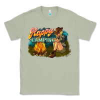 Matcha happy camping Classic Tee - NancyCooperArtShop