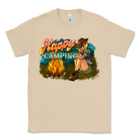 Mushroom happy camping Classic Tee - NancyCooperArtShop