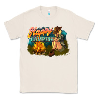 Natural happy camping Classic Tee - NancyCooperArtShop