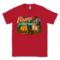 Red happy camping Classic Tee - NancyCooperArtShop